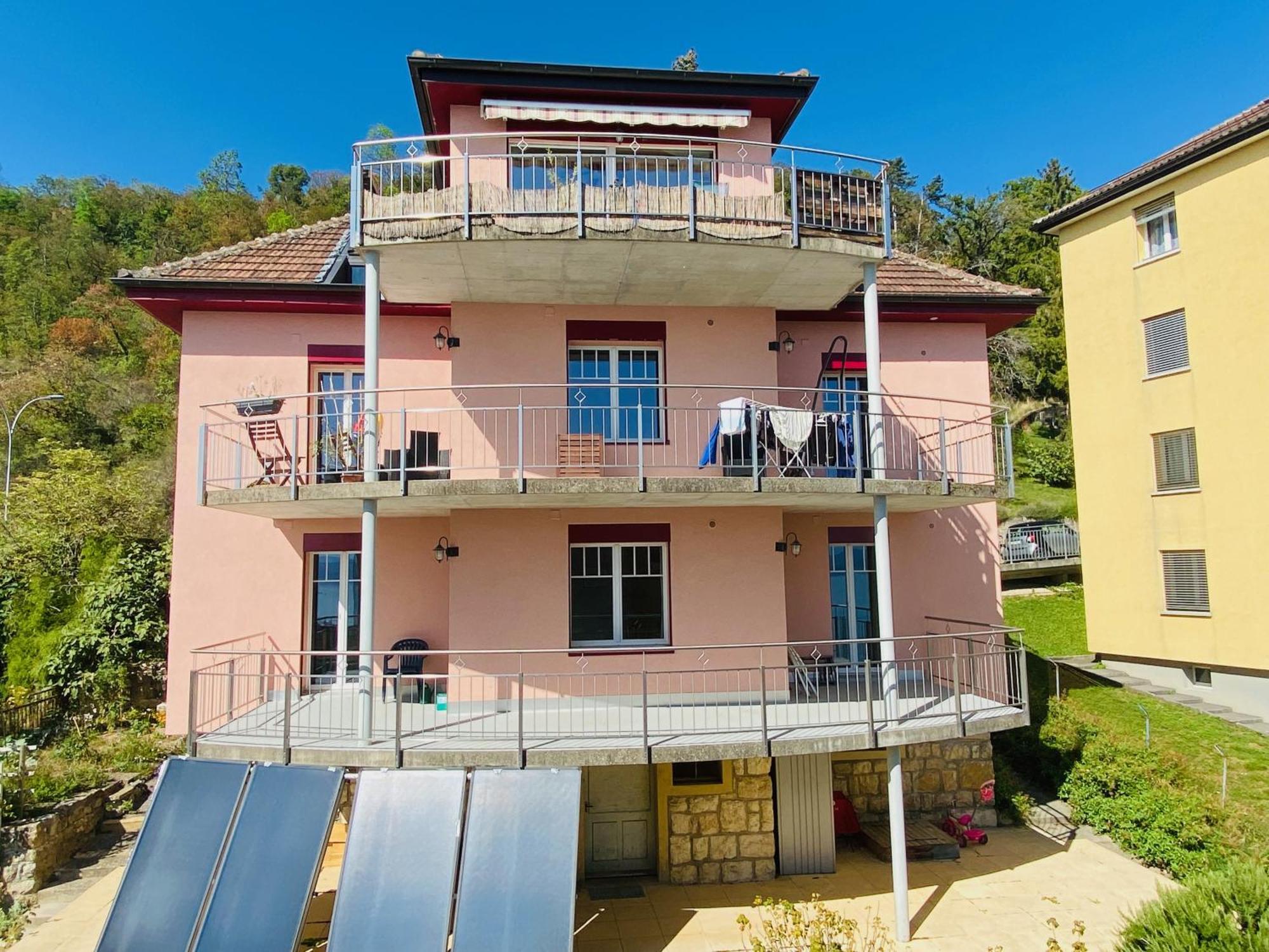 Apartament Chez Carole Neuchâtel Zewnętrze zdjęcie